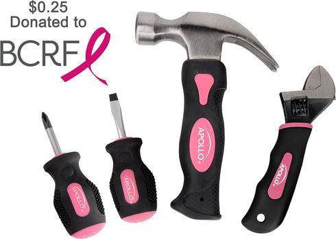 4 Set Set Hammer, Set, DT0240P Apollo Tools Piece Stubby Tool for Small Hands and Tight Spaces. Convenient, Compact