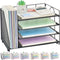 OPNCIE Desk Organizers and Accessories, 4 Tier Paper Letter Tray File Organizer for Office Organization and Classroom