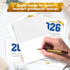 Yitla 50 Sets 2026 2026 Gold Foil Graduation Thank You Cards with Envelopes and Stickers, Blue Graduation Card Bulk