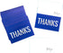 RXBC2011 100 Little Thank You Cards, Handwritten Lettering Design Bulk Notes for All Occasion, 3.5 x 2 Inch (BLUE)