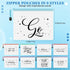 Tenceur 36 Pcs Inspirational Zipper Pouch, Mesh Document Folders, Office Supplies for Teachers