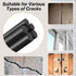 25FT Backer Rod, 1/2 Inch Diameter Foam Caulk Concrete Expansion Joint Filler, Black Rubber Caulk Saver for Gaps
