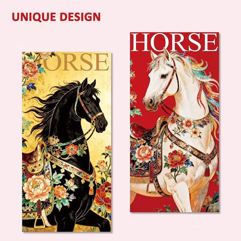 Elevizzle 6pcs 2026 6 Red Envelopes for Chinese New Year, Lucky Money Hong Bao Pockets, Spring Festival Lunar New Year