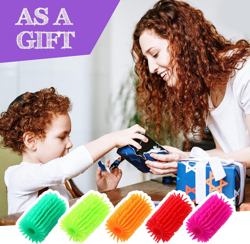 Chivao 25 Pcs Squishy Pencil Soft Grip for Kids Handwriting Grips for Pencils Colorful Cushioned for Adults Kids