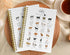 Cat Notebook Journal, Kawaii Gifts for Cat Lovers, 5.5×8.3 Spiral Bound Notebook with 164 Pages