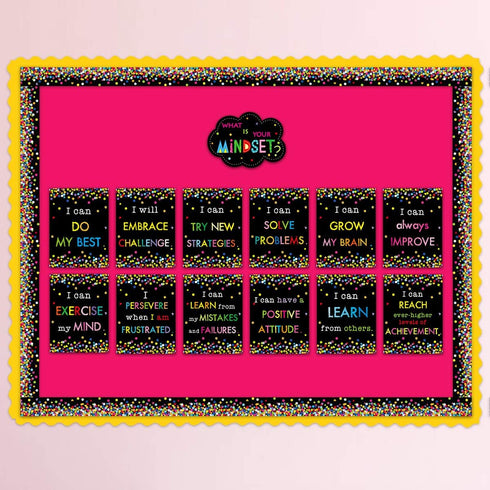 Ceiba Tree Growth Mindset Posters for Classroom Bulletin Board, Inspirational Motivational Signs
