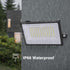 80W 8000lm 6500K IP66 2 Pack Onforu Flood Lights Outdoor, Bright LED Work Light with Plug, Daylight White LED Flood