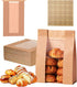 100Pcs Sourdough Bread Bags with Window 13.78.23.7in Bread Bags for Homemade Bread,