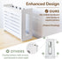 Gadget Garage 11" Wooden WiFi Router Storage Box - Standard Wall Mountable Decorative Modem Shelf Hider Cover