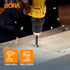 BORA BFB-009720 3/4" Dia Tempest Forstner Bit, 3-1/2" OAL, Round 3/8" Shank for Wood Drilling Projects
