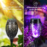 6 Pack Toodour Solar Torch Flame Lights, Solar Lights Outdoor with Flickering Flame, Waterproof Solar Pathway Lights