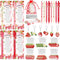 YLOLUL 180 Pcs Strawberry Baby Shower Gifts for Guest A Berry Sweet Baby