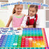 Multiplication Chart Puzzle - 21" x 21" Educational Game Table for Kids Ages 7+ - Math Manipulatives for Learning