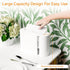 Yieach Countertop,Home,Bathroom Commercial Touchless Paper Towel Dispenser for and Kitchen,White Multifold Paper Towel