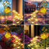 ostritec Mothers Day Gifts, Solar Lanterns Garden Decor Sunflower Lights, Large Hanging Lantern with Shepherd Hook