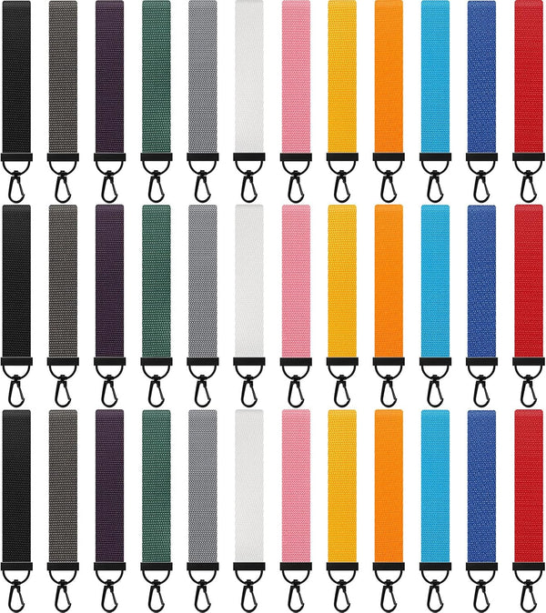 Shappy Keychain Wristlet, Nylon Hand Wristlet Lanyard for Women, Available in 12 Colors