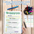 Spiral Notebook, College Ruled, 4 Pack Large B5 Lined Notebooks, 8" x 10", 560 Thick Paper, 24pcs Index Tabs, Pastel