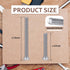 16 Pcs 304 Stainless Steel U Channel Sign Post Attachment Kit Sign Mounting Hardware Road Sign Hardware 2-3/4" and 1-1/2" Sign Post Mounting Bolts and Nuts for U Channel Post Accessories