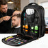iaodia Backpack Trimmer, Travel Hairstylist Clipper Organizer Bag for Barbers, Portable Bag for Clippers Large Capacity