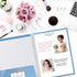 Better Office Products 2 Pocket Glossy Light Blue Paper Folders, 25 Pack, Letter Size, High Gloss with 3 Prong Fasteners
