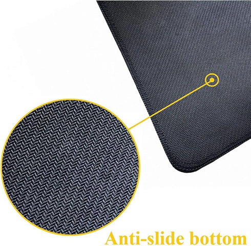 XL Large Abstract Green and Black Futuristic Gaming Mouse Pad, 31.5 x 11.8 Inch Extended Desk Mat for PC Laptop