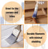 Bates Paint Brushes, 1.5-Inch, 6 Pack, Treated Wood Handle for Walls, Furniture, and Stain Painting