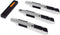 Set 3 Set Internet's Best Snap-Off Utility Knife - Regular - of - Belt Clip - Retractable Razor Knife - Box Cutter