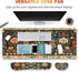 Set, ARTSO Desk Mat Mouse Pad with Wrist Rest Support + Keyboard Wrist Rest + Large Mouse Pad + Coaster, Extended