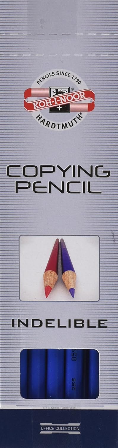 Koh-I-Noor Copying Pencil - Blue (Pack of 12)