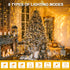 210 70FT LEDs Warm White LED String Lights Transparent Wire, Waterproof & Connectable Christmas Tree Lights for Indoor