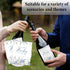 generic Decorations-8 Baby Shower Wine Bottle Labels, We Are Having A Baby Theme Wine Stickers for Boy Girl, Pregnancy