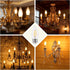 E26 Bulb 40W Bulbs,B11 Bulbs,2700K Bulb,for 4-Pack KINUR led Candelabra Light LED Chandelier Warm White Decorative