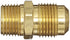 Anderson Metals 54048-1008 Brass Tube Fitting, Half-Union, 5/8" Flare x 1/2" Male Pipe