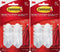 Command Designer Hooks - Medium, White, 4-Hooks