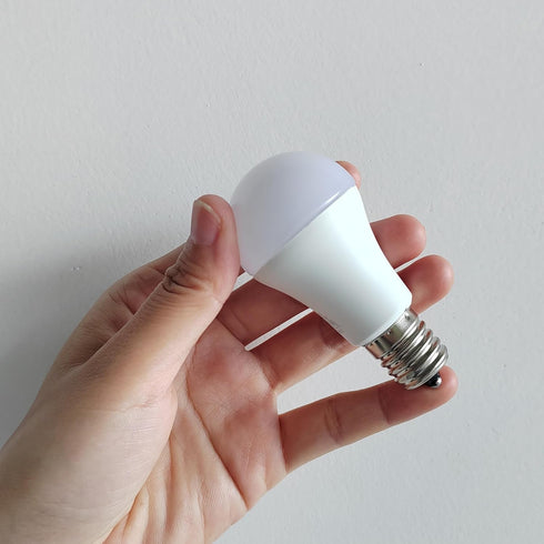 E17 Intermediate Base LED Bulbs, 3000K Warm White, 5 Watts (40W Equivalent), 500 Lumens, Non-Dimmable, 4 Pack for