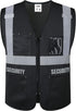 JKSafety Security Vest for Security Guard Hi Vis Safety Vest for Men