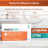 Immunochemical (2 Pack) INDICAID Fecal Occult Blood Test (iFOB), FIT Colon Test, Accurate and Easy at Home, No Prep