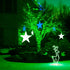 weillsnow 164Ft 500 8 LED Green St. Patrick's Day Lights, Waterproof Twinkle with Memory Functions Green String Lights