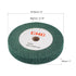 uxcell 150mm x 25mm 240 Grit Non-Woven Polishing Burnishing Wheel Nylon Wire Drawing Abrasive Flap Wheel for Stainless Steel Copper Green