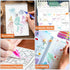 Erasable Pens, 0.5mm Erasable Gel Pens with Rubbers, Heat Friction Pens for Kids Adult School Office Supplies
