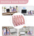 SAYEEC Sturdy Magazine Holder, 4 Compartments Plastic Desktop File Organizer for Office Storage