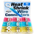 90Pcs Heat Shrink Wire Connectors Electrical Kit - Oiojuct Marine Automotive Wiring Crimp Terminals Assortment