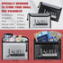 2 Pack (9.5x6.5''), Fireproof Money Bag Non-itchy Waterproof Fireproof Bag with Zipper, Small Fire Proof Money Bag
