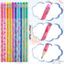 Outus 40 Pieces Scented Pencils with Eraser, HB Graphite Pencils with Fruit Elements for School Stationery