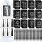 Spakon 192 Pcs/48 Set Christian Gifts Bulk, Bible Verse Bamboo Pens, Prayer Notebooks, Inspirational Religious Gifts