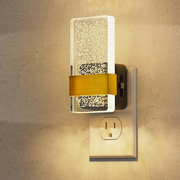 L LOHAS LED Night Light, Bathroom Night Lights Plug Into Wall with