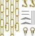 Omytie 15 Ft Heavy Duty Hanging Chain Kit with Connection Locks & Swag