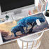 VSHSEEOM 24 14 inch MTG Playmat, Smooth Surface Game Play Pad MTG TCG x with Storage Bag, Non-Slip Mouse Pad Card