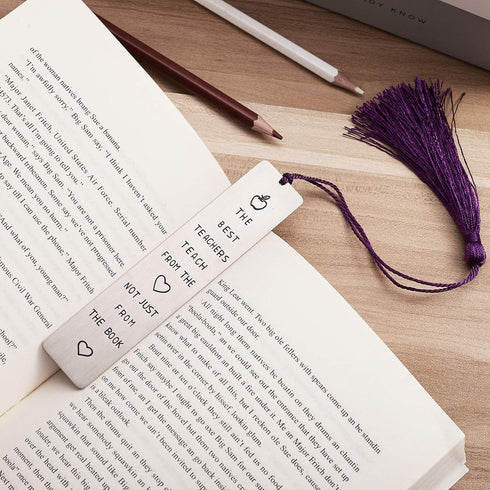 Teacher Bookmark Gifts for Appreciation, Thank You Gifts from Student, Special Teacher Gift