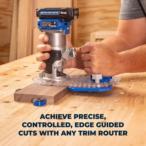 Kreg Trim Router Edge Guide - Precision Router Edge Guide Accessory - Durable Attachment for Accurate Alignment - Fits